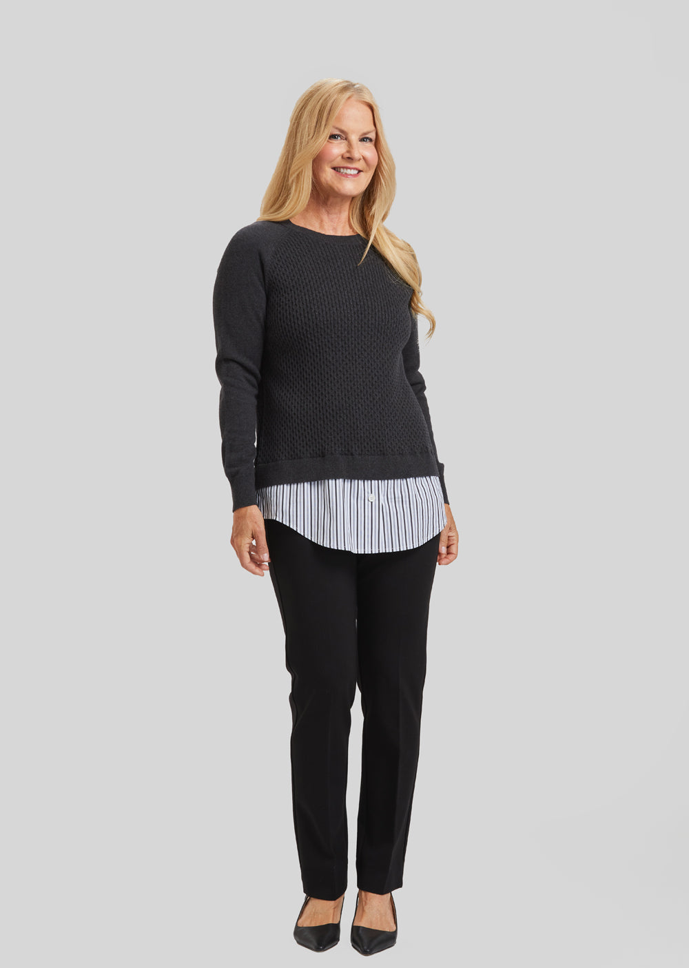 Sweater with Shirttail