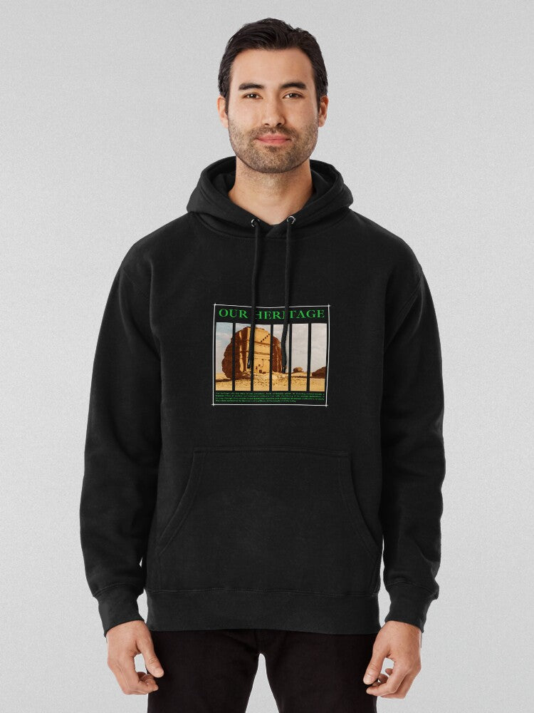 AlUla Saudi Arabia Historic City Heritage Photo Hoodie Black