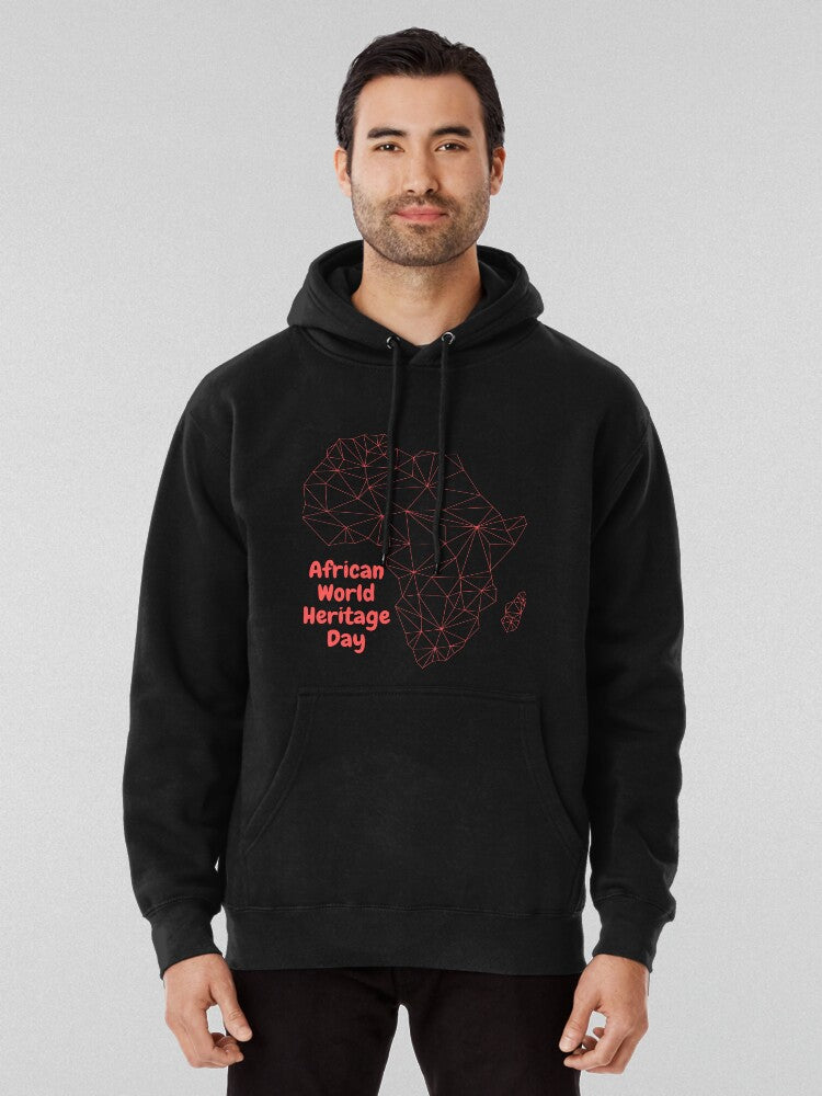 African World Heritage Day Cultural Pride Hoodie Black